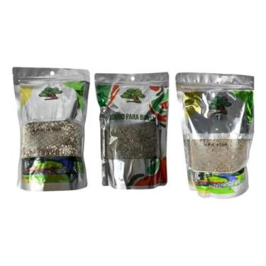 Imagem de 3 Adubo Para Plantas Bonsai Formula Npk Fertilizante 500g - FLORA FULL