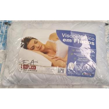Imagem de Travesseiro maringa visco flocos 50x70