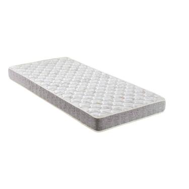 Imagem de Colchão De Solteiro Com Espuma D23 88x188cm Inducol Cr451b Cinza Cinza