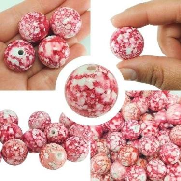 Imagem de Contas Miçangas 20mm até 15 peças p/ colar pulseira bijuteria brinco e