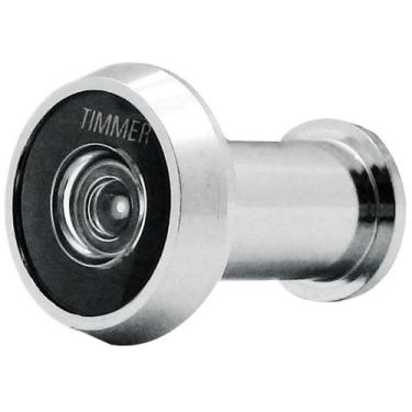 Imagem de Visor Olho Mágico Timmer Extra Curto Lc Cromado 200º - Dovale
