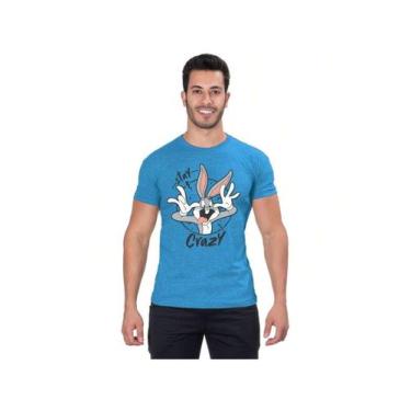 Imagem de Camiseta Unissex Premium 100% Algodão Pernalonga AL7  Store - AL7 Stor