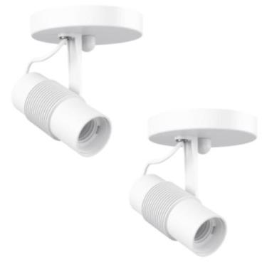 Imagem de Spot Luminária Sobrepor Direcionavel P/ Teto ou Parede Área Externa In