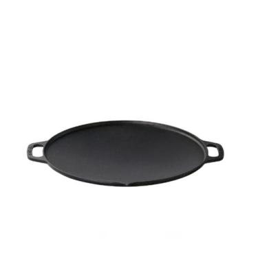Imagem de Chapa Bifeteira Ferro  Redonda 36 cm Modelo Arado - Santana