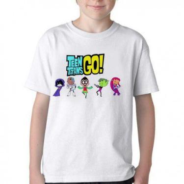 Imagem de Camiseta Infantil ou adulto Jovens Titãs Blusa Criança todos tamanhos 