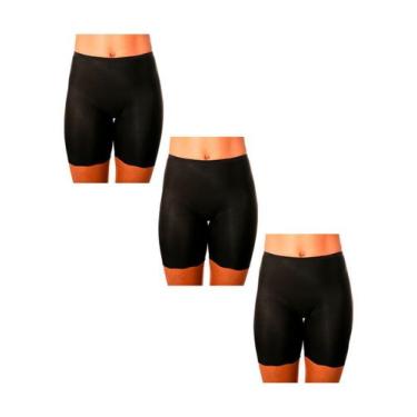 Imagem de Kit com 3 Bermudas Virtuel Demillus 94496/94498, Preto, EG