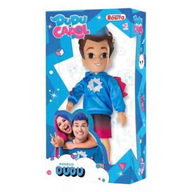 Imagem de Boneco Dudu 26cm Articulado - YouTuber Dudu & Carol - Rosita