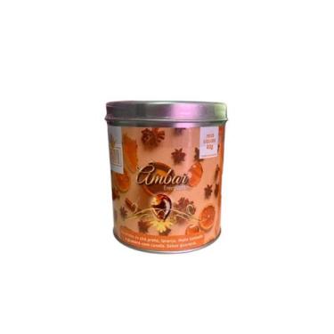 Imagem de Chá Energizante - Chá Preto, Laranja E Mate Tostado Lata 40g - Chanoyu