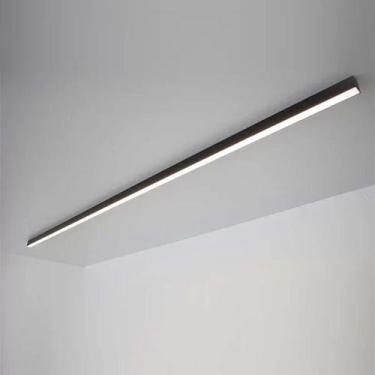 Imagem de Luminária Perfil Sobrepor 1metro 30x20mm Facil Instalação Economico - 