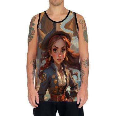 Imagem de Camiseta Regata Tshirt Estampa Pirata Alto Mar Navios HD 2 - Enjoy Sho