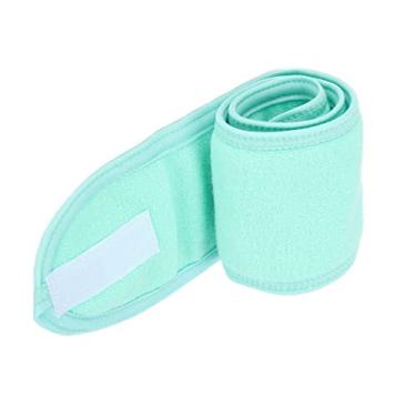Imagem de Faixa de Cabeça para Cuidados Com a Pele, Pano Macio, Envoltório de Cabeça, Spa, Maquiagem, Faixa de Cabeça, Toalha, para Salão de Beleza, Sauna, Academia (Faixa de cabelo