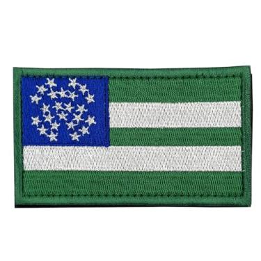 Imagem de Tavashome Emblema da bandeira da polícia de Nova York, tamanho de 9 x 5 cm, remendos de moral táticos bordados, patch adequado para uniformes militares, gorros, chapéus, bolsas, mochilas, colete