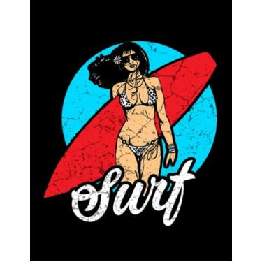 Imagem de Surfer Girl Surfer Girl: Daily Notebook (8.5x11)