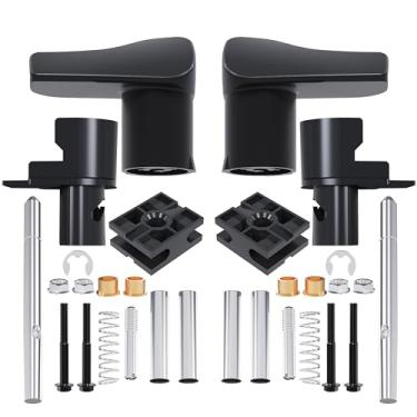 Imagem de HECASA Kit de alça de carenagem de tanque de combustível do chassi compatível com modelos Volvo VN VNL 2004-2017 substituir para 85125440 20745997 20745996 20727161 20727160 20745991 20745994 9994