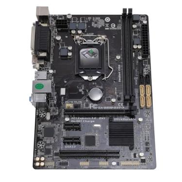 Imagem de Placa-mãe, Placa-mãe para Jogos M-ATX DDR3 X 2 DIMM Com Slot para LGA 1150 para Core I7, Bateria CR2032 de 240mAh Integrada Incluída, Suporta Capacidade de Memória de 16 GB