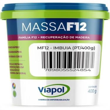 Imagem de Viapol Massa F12 Madeira 400Gr Imbuia