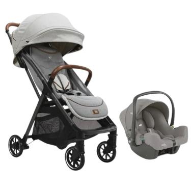 Imagem de Carrinho de Bebê Combo Parcel Oyster com Bebê Conforto I-snug Pebble Joie