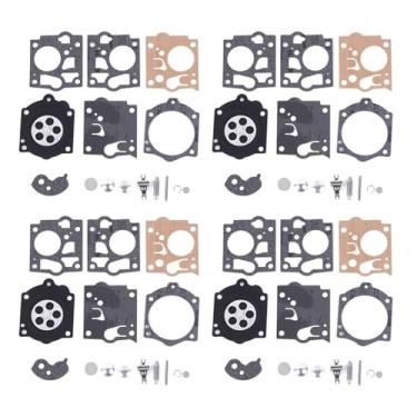 Imagem de 1 kit de reparo de carburador para peças McCulloch Mac Promac 700 8200 PM 10 10-10 K10-SDC (4 conjuntos)
