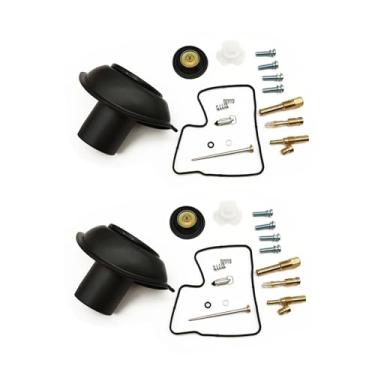 Imagem de Kit de reparo de carburador de reconstrução de carburador válvula de corte de ar de pistão a vácuo de diafragma para Shadow VLX600 VT600C VT600CD XL 600 C CD