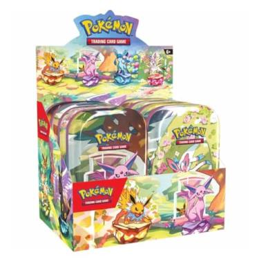 Imagem de POKEMON TCG: SCARLET & VIOLET: PRISMATIC EVOLUTIONS MINI TIN DISPLAY (8ct) - 2 Packs Per Tin