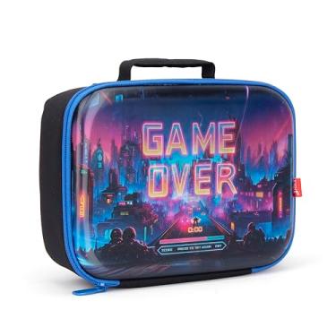 Imagem de ZIPIT Lancheira 3D para crianças | Lancheira lenticular para escola (Game Over)