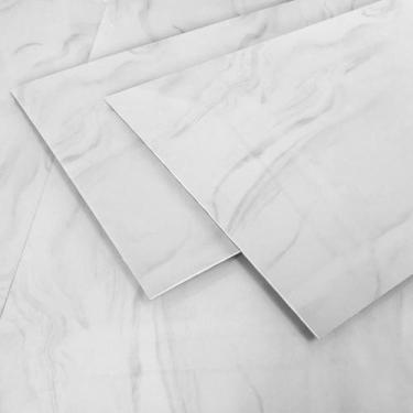 Imagem de Placa Adesiva Flexível para Parede Branco Pérola 30x60cm - Open Star