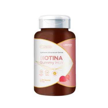 Imagem de Biotina Gummy Hair 30 Gomas - Fórmula Premium Vegano