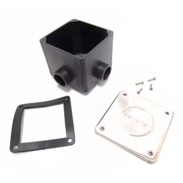 Imagem de Caixa de passagem tampa inox - netuno