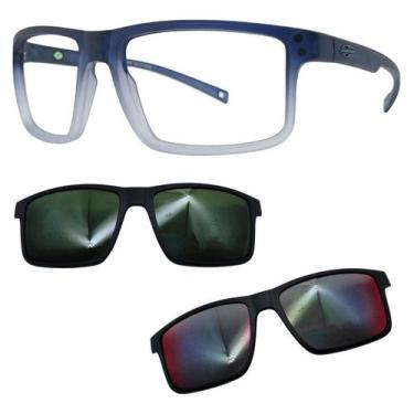 Imagem de Armação de Grau Mormaii 6127 Swap 5 DL6 Com 2 Clipons, G15, Red