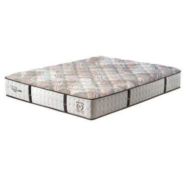 Imagem de Colchão Queen Gazin Veneza Molas Pocket D33 30x158x198cm, BEGE/MARROM