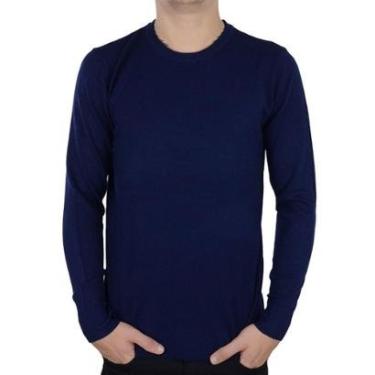 Imagem de Blusa Masculina Broken Rules Sueter Tricot Marinho - 590200-Masculino