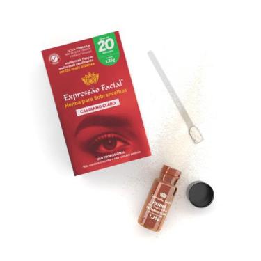 Imagem de Henna pocket castanho claro exp. facial 1,25g - EXPRESSAO FACIAL