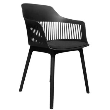 Imagem de Cadeira Montreal Marcela Estofada Movescan Preta