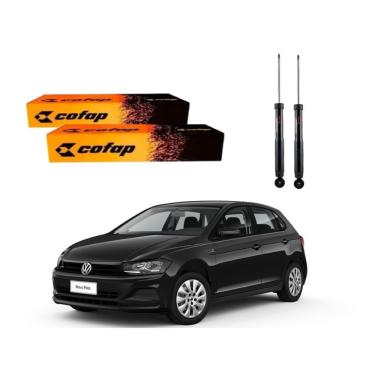 Imagem de Par amortecedor traseiro cofap volkswagen polo 1.0 mpi 1.6 msi 2017 A 2023