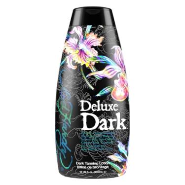 Imagem de ED HARDY Tanning Deluxe Dark - Loção Bronzeadora Escura Com Betacaroteno E Vitamina C Que Quebra O Platô Extremo