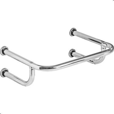 Imagem de Barra De Apoio Para Lavatório 50x65cm - MetalCromo