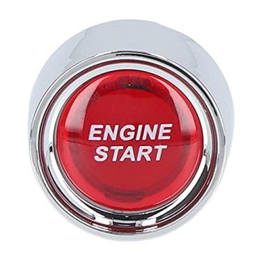 Imagem de ABS Start Stop Push Button Motor Ignition Switch 12-24V de Controle Sports Sports Car