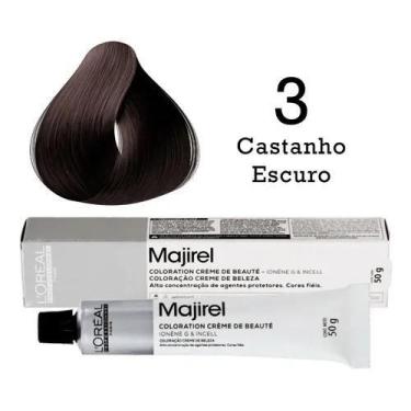 Imagem de Coloração Capilar 3 Castanho Escuro Majirel  L'Oréal Professionnel