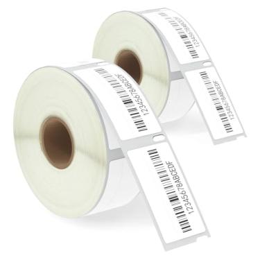 Imagem de BETCKEY - Compatível com etiquetas multiuso DYMO 30330 (3/10.2 cm x 5.1 cm) - Compatível com DYMO Labelwriter 450, 4XL, não serve para 550 e 5XL [2 rolos/1000 etiquetas]