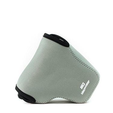 Imagem de MegaGear – Bolsa para câmera de neoprene “ultraleve” com mosquetão para Sony Cyber-Shot DSC-RX10, Sony Cyber-Shot DSC-RX10 II, Cinza