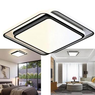 Imagem de Luminaria Paflon Led 3 Em 1 Sobrepor Tons Ajustaveis Controle Remoto D