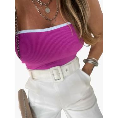 Imagem de Body Corset sem alça Corselete Feminino Canelado Ribana Premium - Look