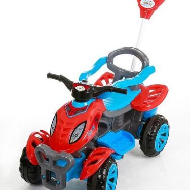 Imagem de Quadriciclo De Passeio Infantil Haste Pedal Menina ate 30kg - Maral 