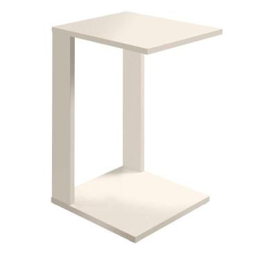 Imagem de Mesa De Canto Apoio Lateral Ou Centro Retangular Madeira - Colomi