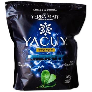 Imagem de Erva Mate para Tererê Energy Menta e Guaraná Yacuy 500g