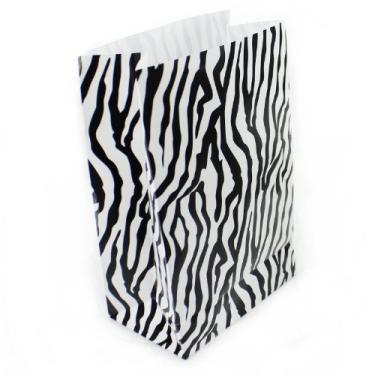 Imagem de Firefly Imports Homeford Paper Zebra Print, sacos de plástico, zebra, 28 x 15 cm