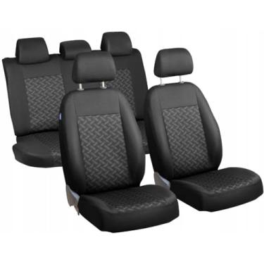 Imagem de Capa Para Bancos Automotivos Tecido Original Fiat Uno Siena Palio Punto Todas Versões(Preto,Punto: 2001 a 2020)