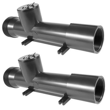 Imagem de YMT 4CH4002-R Câmara de substituição de câmara ionizadora de piscina serve para sistema de tratamento de piscina híbrido, para piscina terrestre, banheira de hidromassagem e spa (pacote com 2)