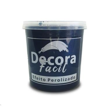Imagem de Decora Fácil - Cimento Queimado Perolizado 1kg - Decora Brasil Tintas 