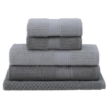 Imagem de Buddemeyer, Jogo Toalhas Banho Buddemeyer 5p Fio Penteado Verde 0127